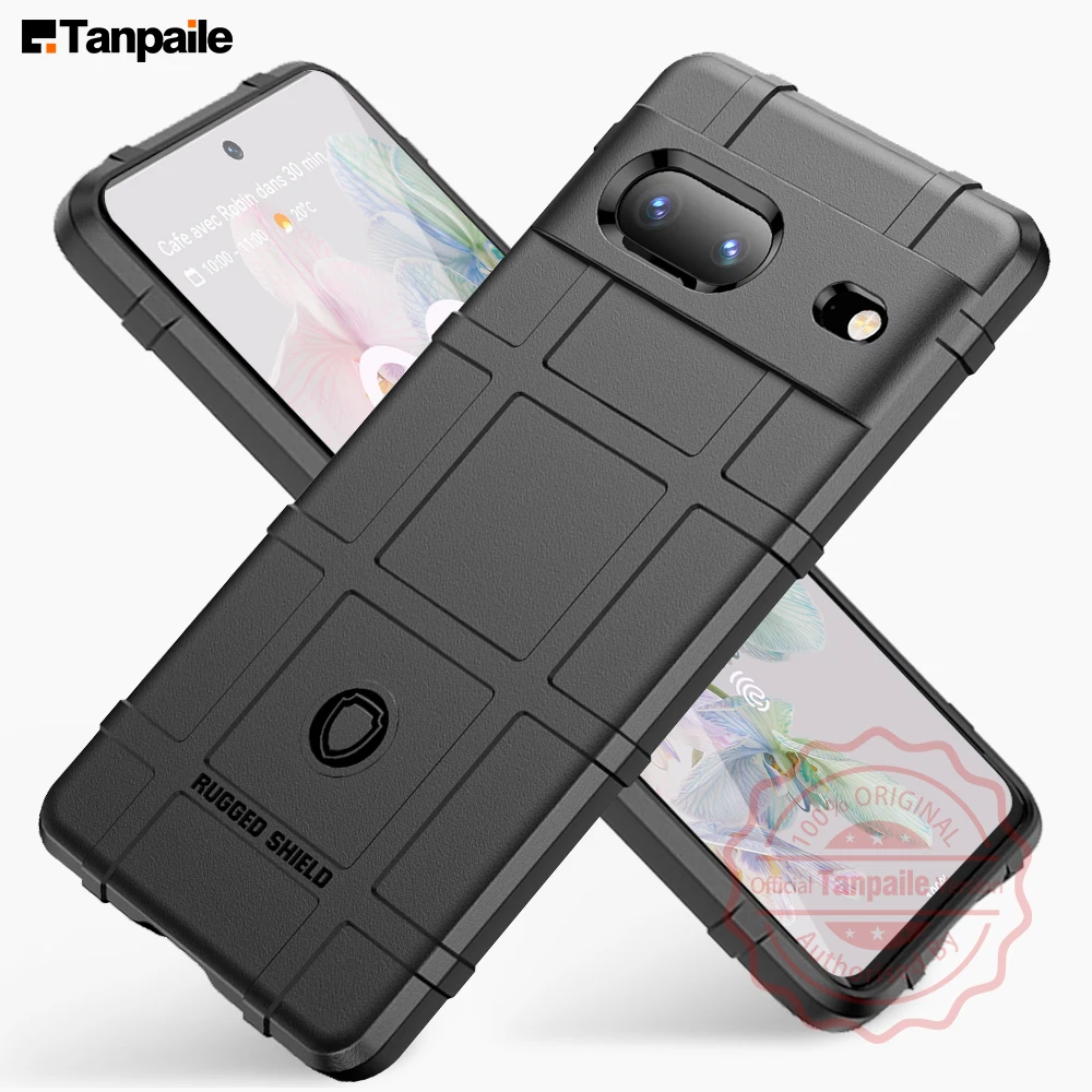 

Tanpaile Sturdy Shockproof Armor Case for Google Pixel 7 6 6A Pro 8 Military Grade Anti-Scratch Heavy Duty Slim Fit Bumper Cover