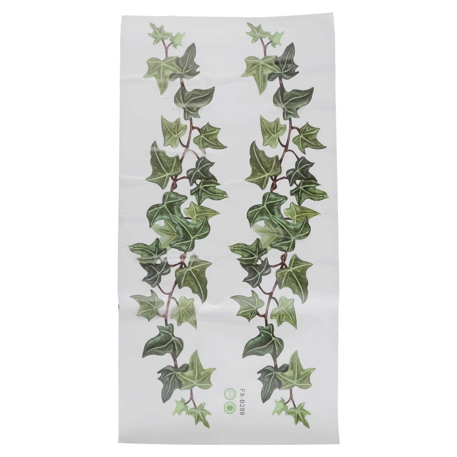 Decal Wall Sticker Plants Room Stickers Wall Art PVC Bedroom DIY Decoration Decorative Green Vine Leaves Living Room