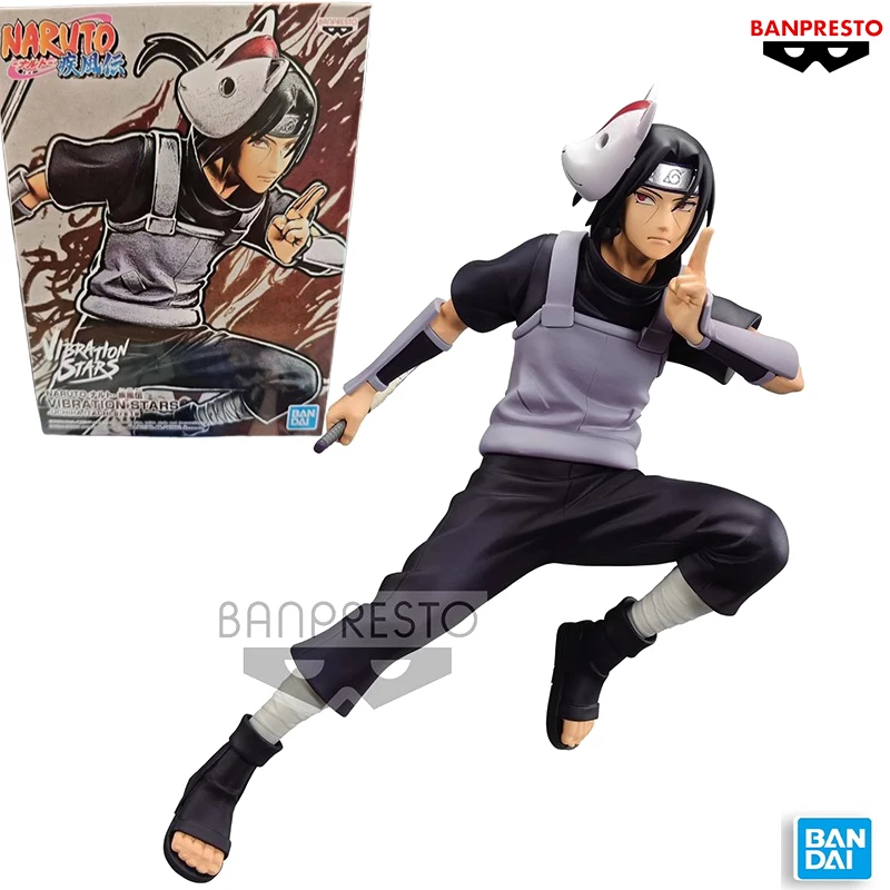 

Original In Stock BANDAI NARUTO BANPRESTO VIBRATION STARS Uchiha Itachi Naruto Action Anime Model Toy Figure Gift Collect