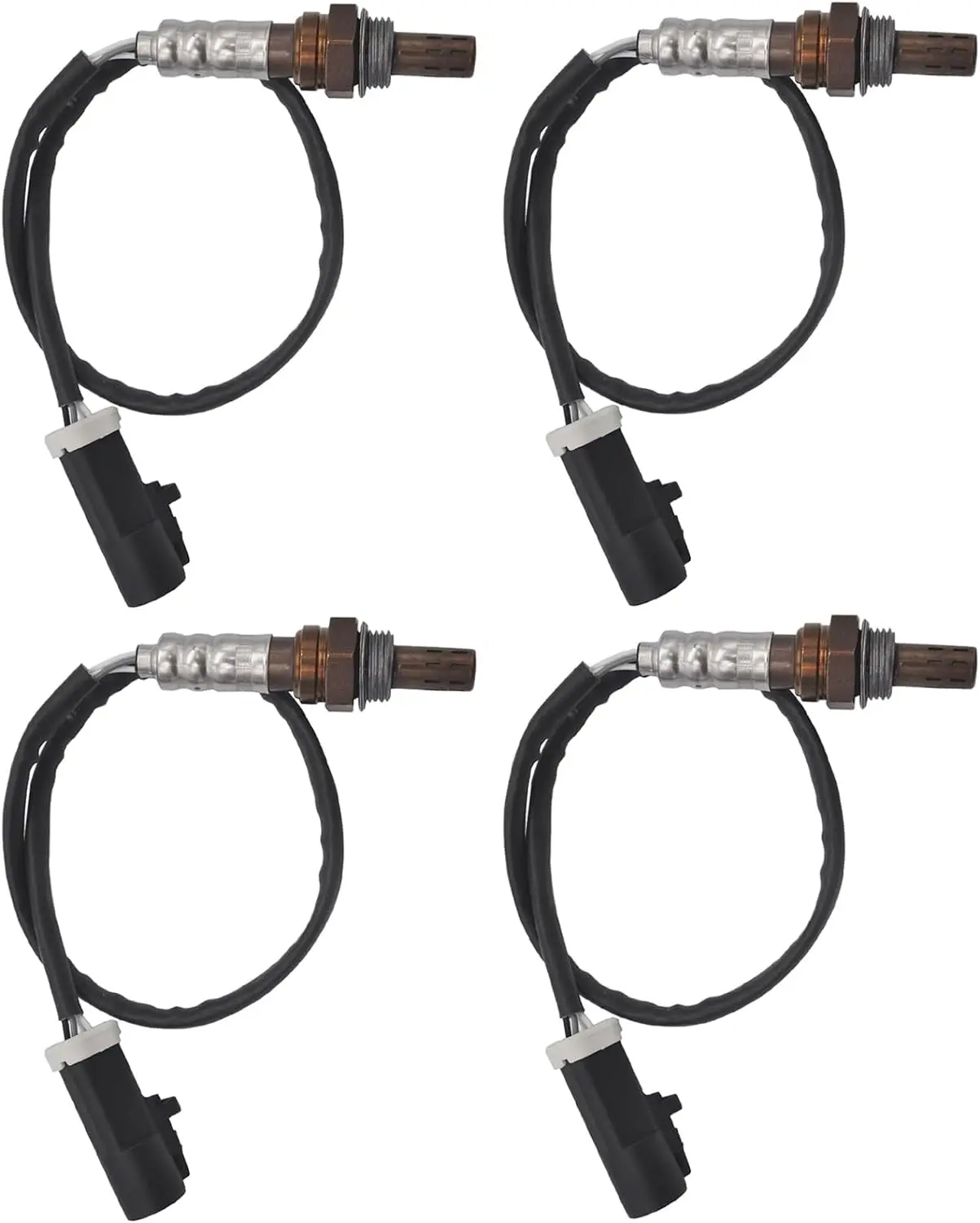 Oxygen O2 Sensor Upstream & Downstream 4pcs Compatible with Ford Jaguar Lincoln Mazda Mercury 15716 15717 15718 15719