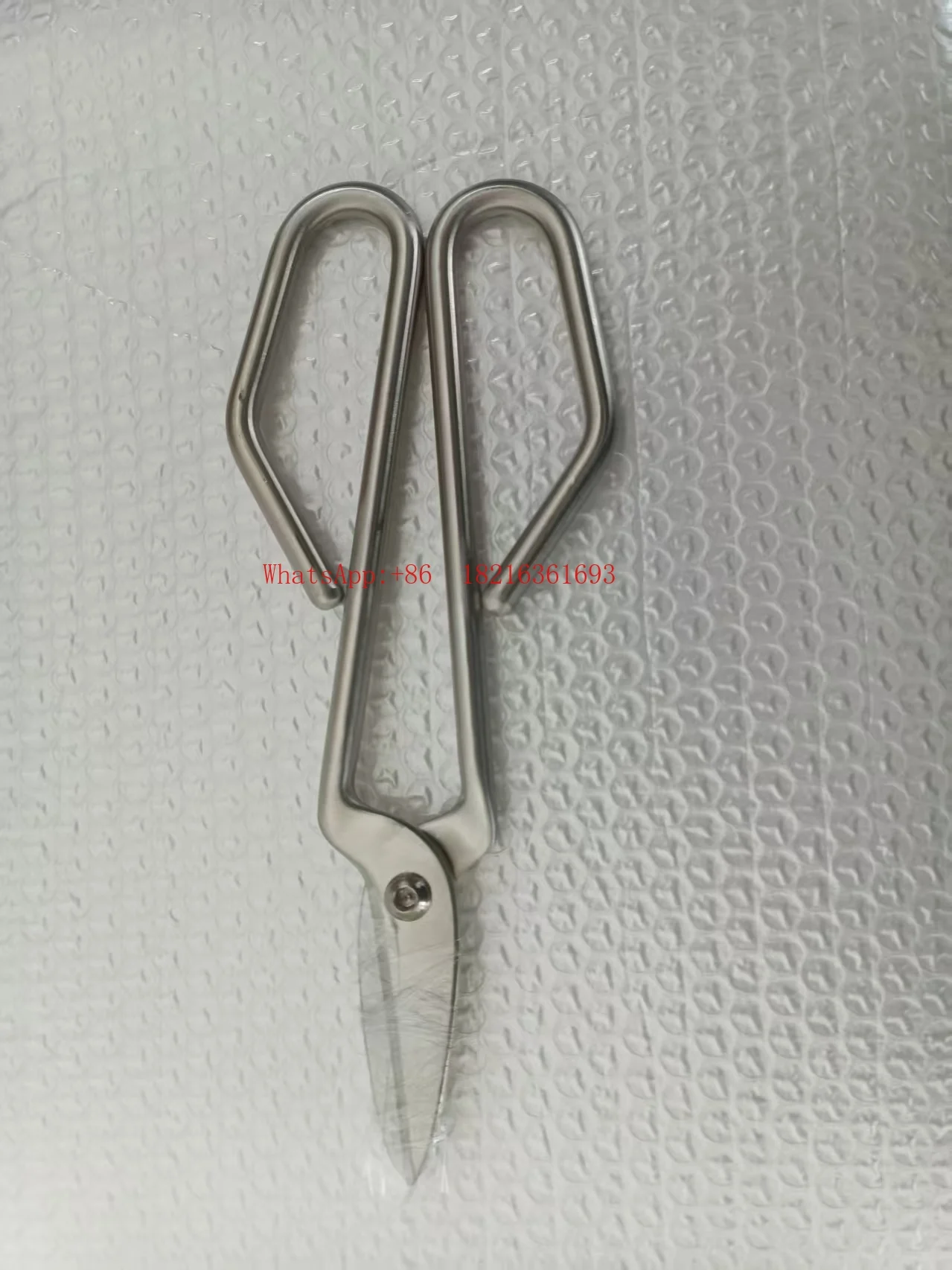 K-shaped Bubble Diamond Scissors Duck Bill Scissors Lamplighter Pointed Nose Scissors Repair