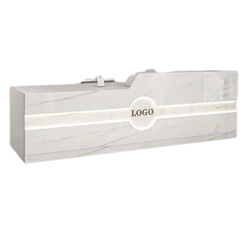 مكاتب الشمال تصميم الجمال الاستقبال الأنيق مكاتب الاستقبال الصغيرة مكافحة الجبهة الشمال Mostrador Negocio الأثاث التجاري