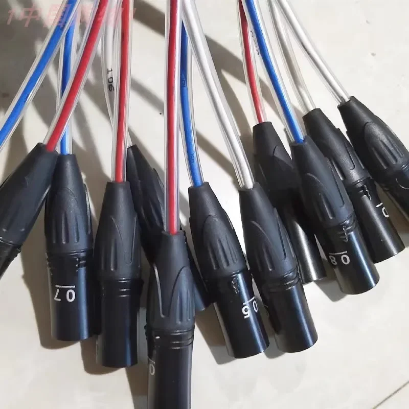 12 طرق 3PIN XLR ذكر إلى XLR/6.5 مللي متر 6.35 مللي متر أنثى المهنية متعددة الوسائط هيئة التصنيع العسكري مرحلة إشارة الأداء كابل محمول الصوت