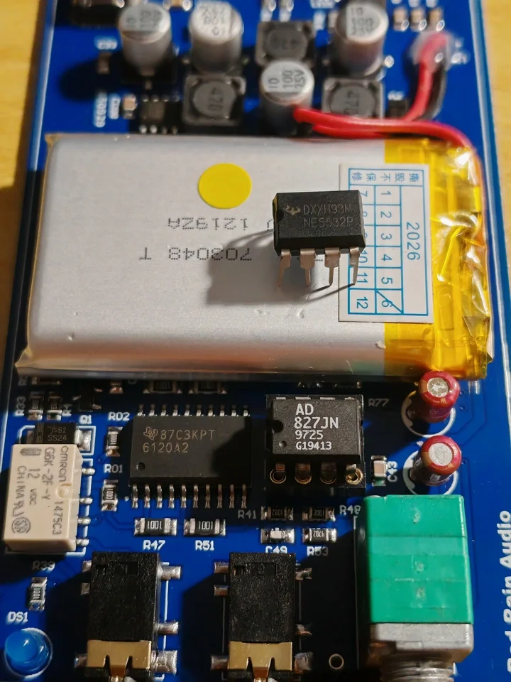 TPA6120 Class A Headphone Amplifier Portable Headphone Amplifier Headphone Amplifier HIFI Fever Kit Parts DIY - view 6