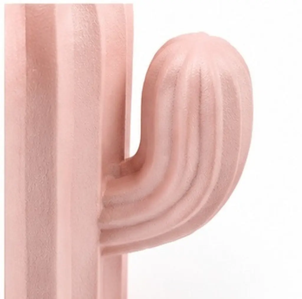 Creative Pink Desktop Cactus Pen Holder Pencil Container for Home Office Desk Stationery Storage Cactus Pen Holder