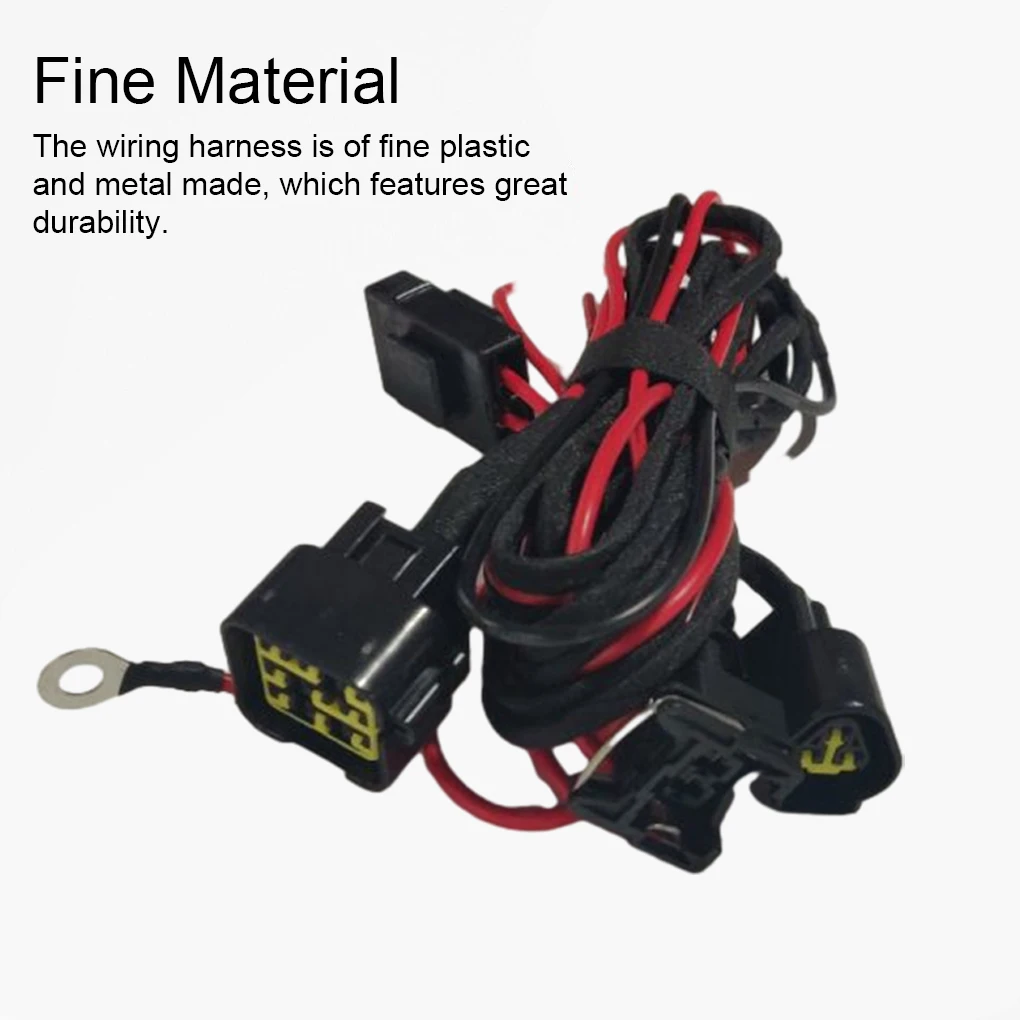 Metal Car Split Air Heater Wiring Harness Portable Detachable Interior Modified Upgrading Automotive Vehicle Cable Part