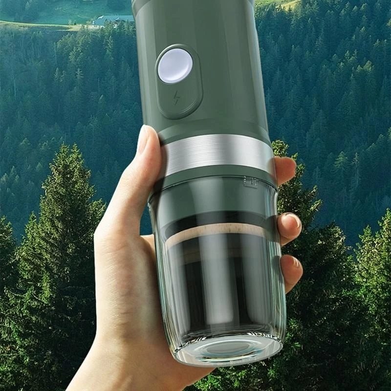 

Portable Electric Espresso Machines Travel Coffee Maker for Camping Car Coffee