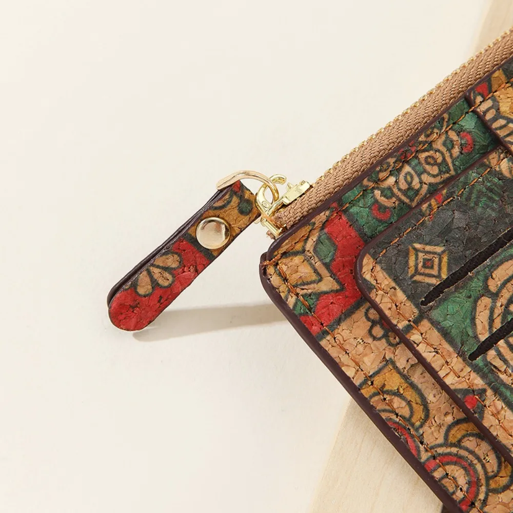 Cartera corta Vintage a la moda para mujer, monedero con múltiples posiciones para ocio, tarjetero Retro suave para viaje