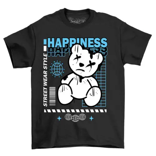 Bearstreet 2-28 Teddy Bear T-shirt - Bear-y Funny! Unisex Printed Design, Great