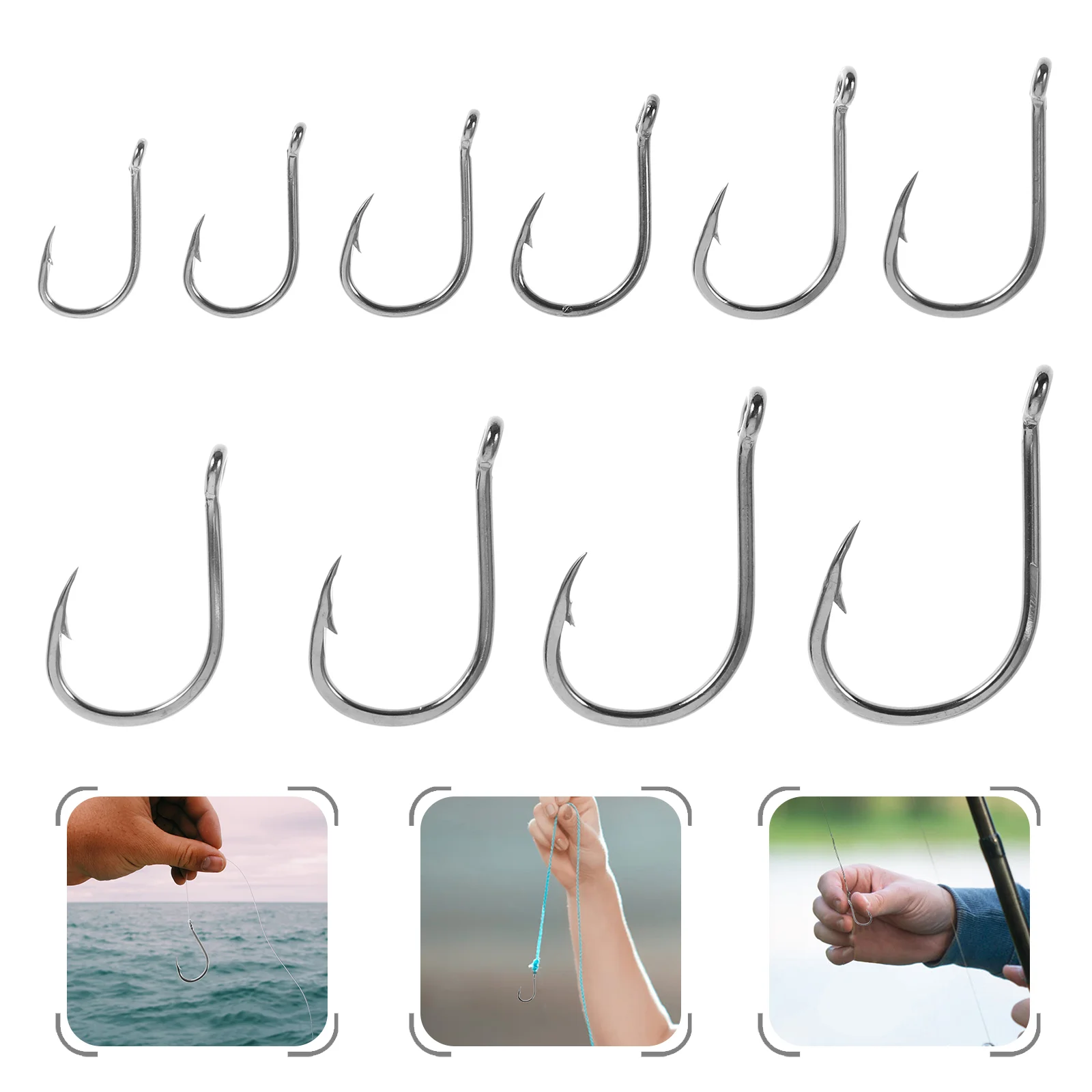 

Barbed Hook Fish for Freshwater Boxed Hooks Catfishing Tackle Equipment Carbon Steel