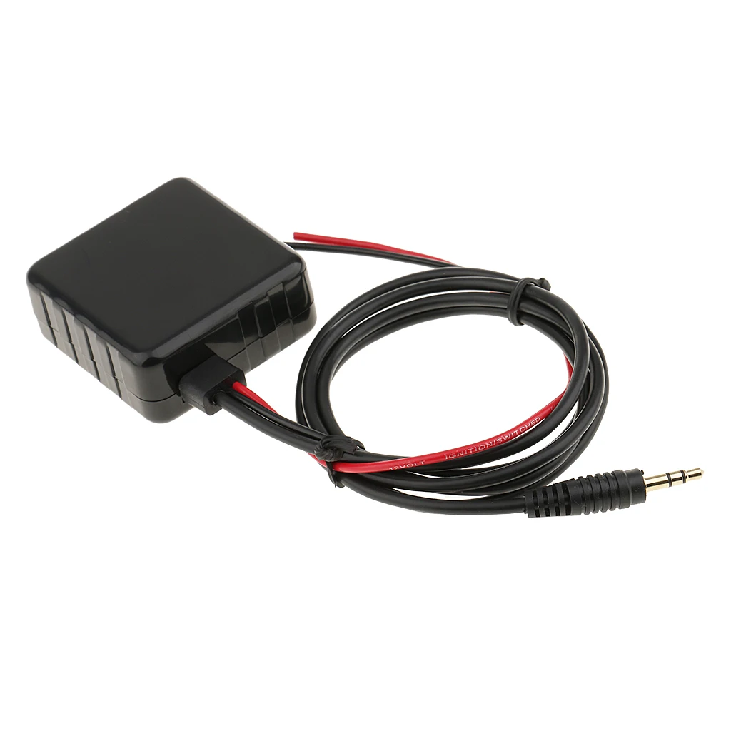 12V Bluetooth-module Car Audio 3,5 mm Jack Aux-kabeladapter Universeel