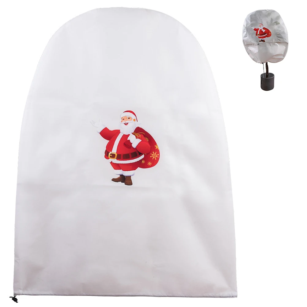 

Winter Plant Frost Covers 80x110cm Anti freeze Xmas Trees Drawstring Bags Non woven Fabric Windproof Rainproof Plant