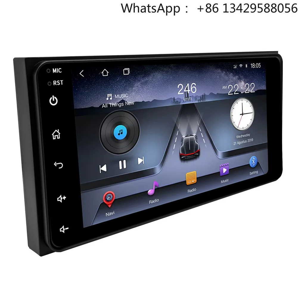 

7 Inch Universal Car Stereo Multimedia Player with Wifi Touch Tablet for Toyota Car Dvd Player