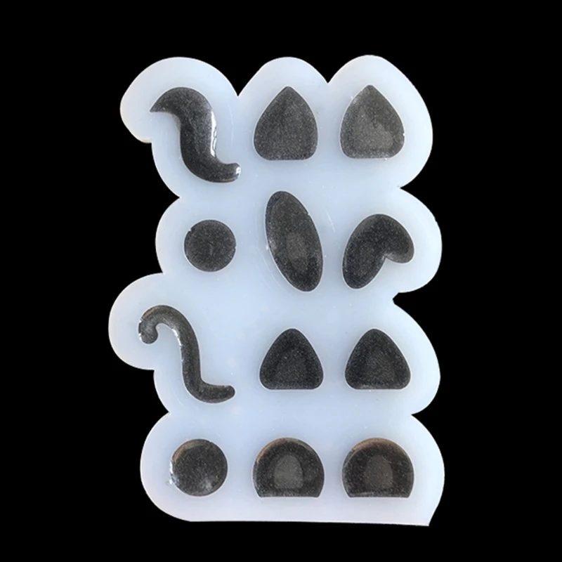 Animal Parts Silicone Mold Resin Shaking Cup Mold for Pendant Jewelry Keychain Decoration Making Diy Crafts