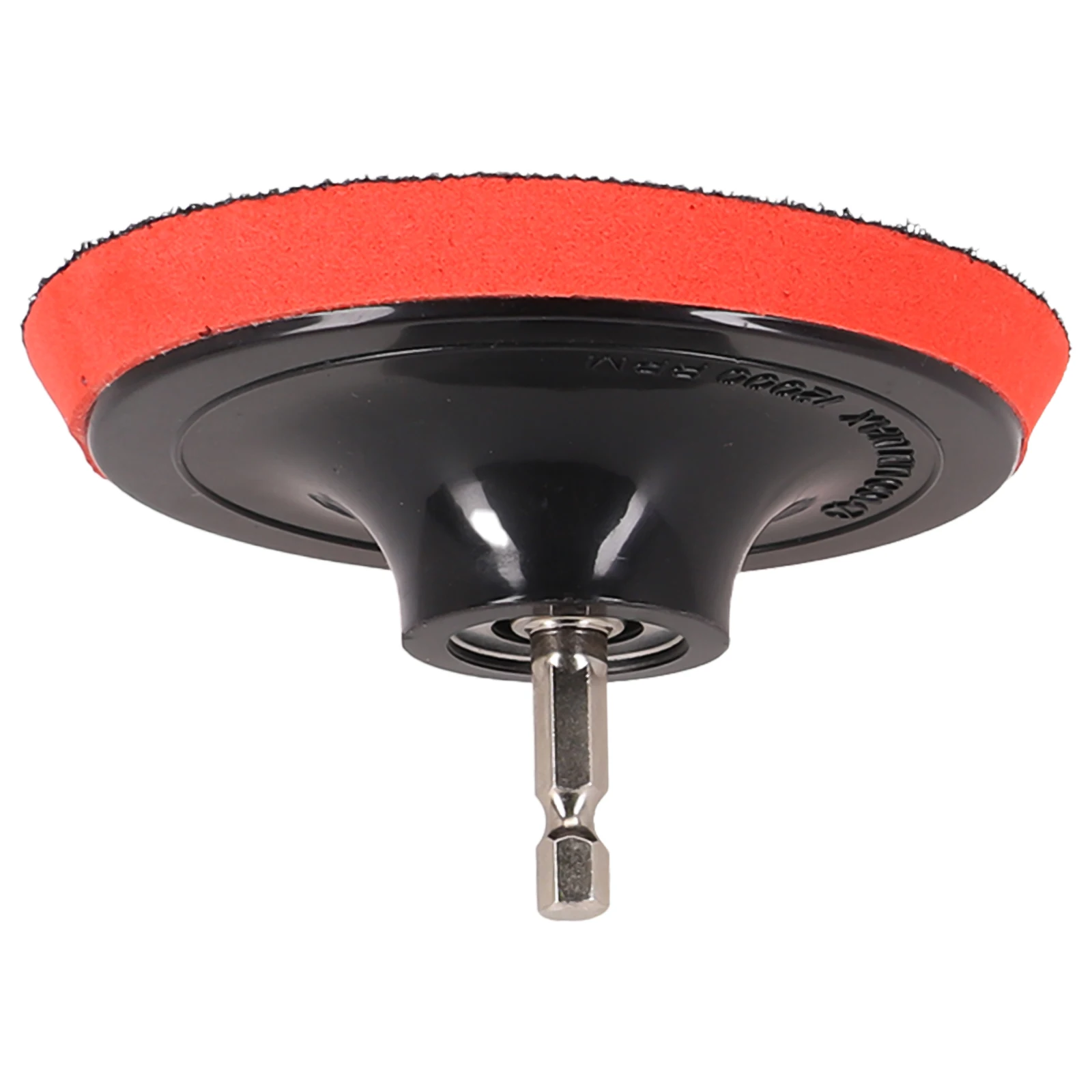 Buffing Pad Sanding Pad 4 Inch/100mm M10 Thread Replacement Accessories Backing Pad Black/Red Drill Adapter Useful