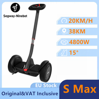 EU Stock Original Ninebot By Segway S-Max Self-Balancing Electric Scooter 20KM/H Speed 38KM Range Compatible with Gokart Kit