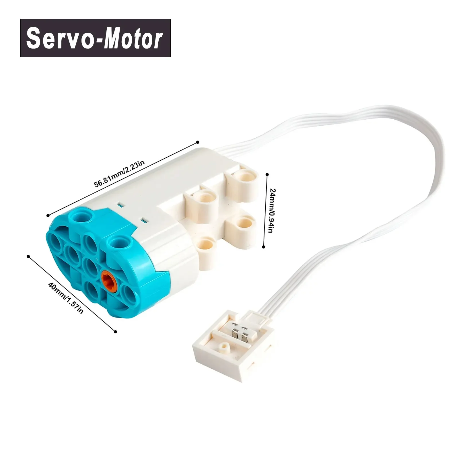 Servomotor M/XL/L con función de potencia de alta velocidad para bloques de construcción, Motor RC reforzado
