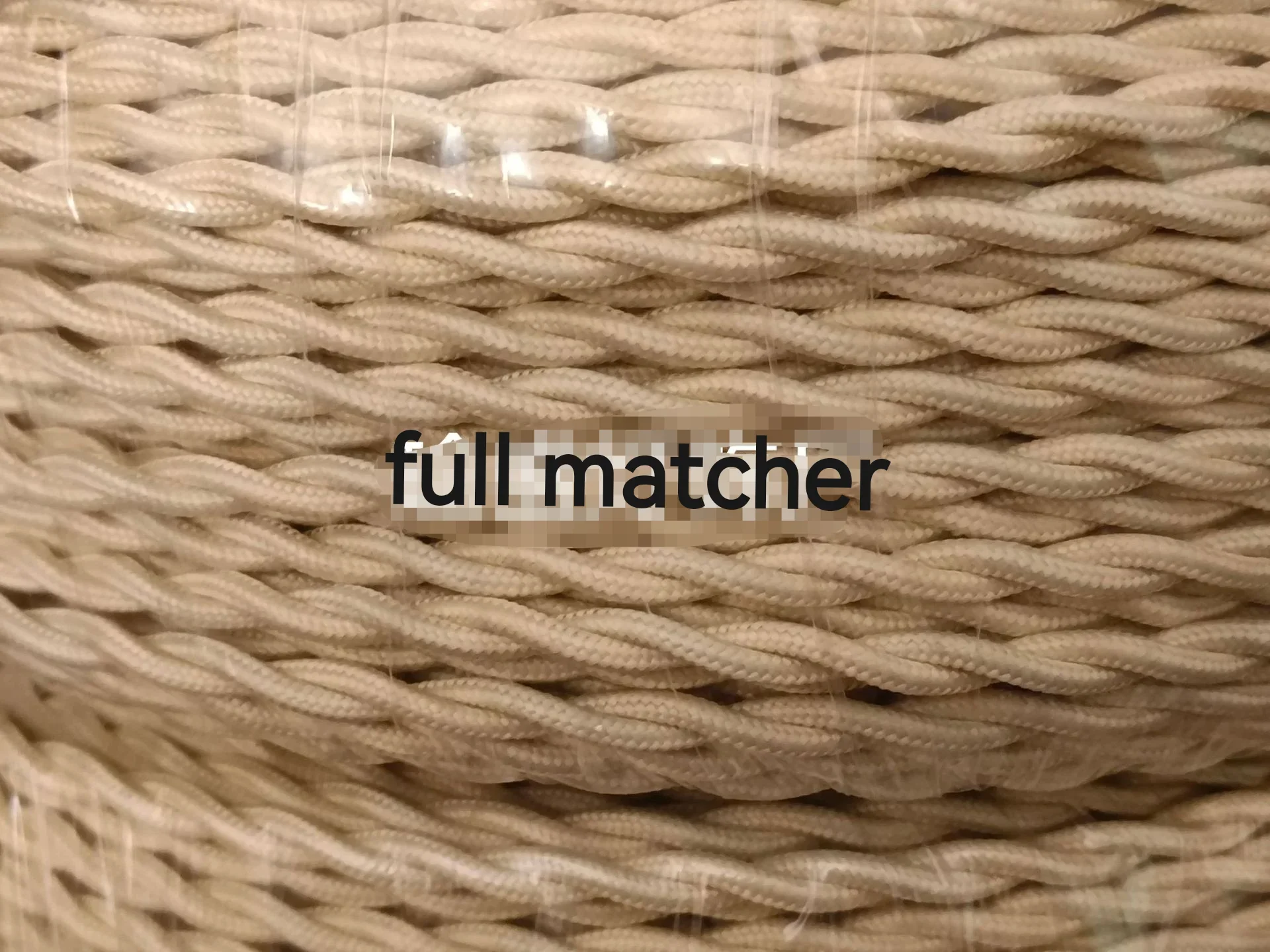 Vintage Twisted Electrical Wire Black Textile Cable 2*0.75mm Edison Vintage Lamp Cord Braided Retro Pendant Light Lamp Wire