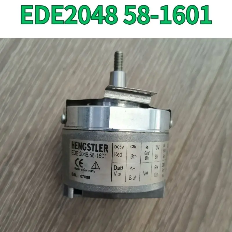 second-hand EDE2048 58-1601 elevator encoder test OK Fast Shipping