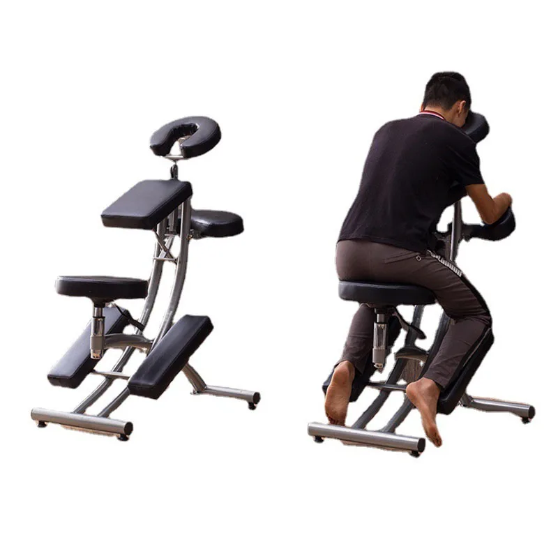 

Popular Manufacturer Multifunctional Folding Tattoo Massage Spa Chair Portable Massage Stool Gua Sha Chair