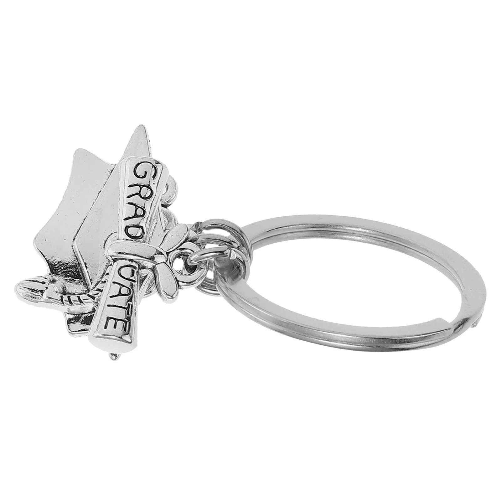 

Graduation Keychains Keyring Accessories Creative Design Zinc Alloy Material Versatile Use Gradation Keepsake Ideal Gift Boys