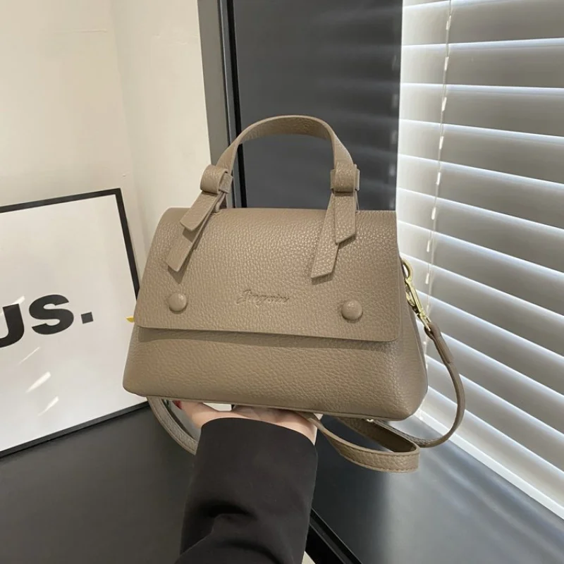 

High-end Shopper Bag for Women Tote Messenger Purse Commuter Large Capacity Elegant Leather Classic Vintage