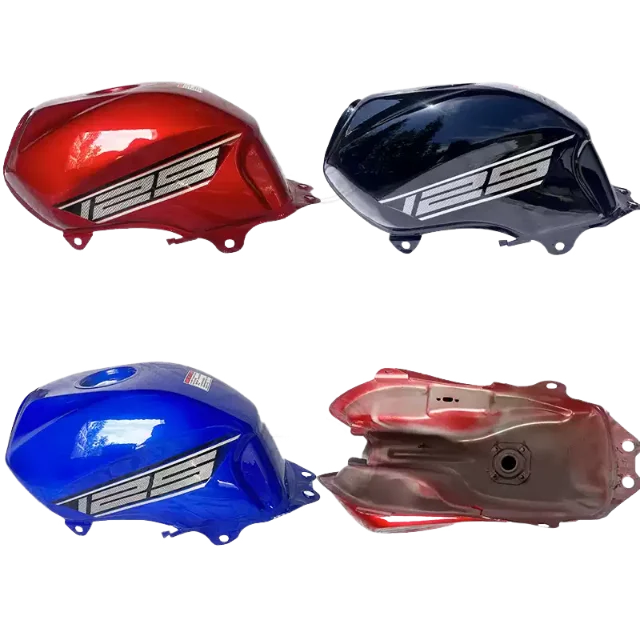 Tanque de Combustible para Motocicleta Yamaha YBR125, Tanque de Gasolina para Vehículo de Dos Ruedas, Compatible con Modelos de Motor Yamaha