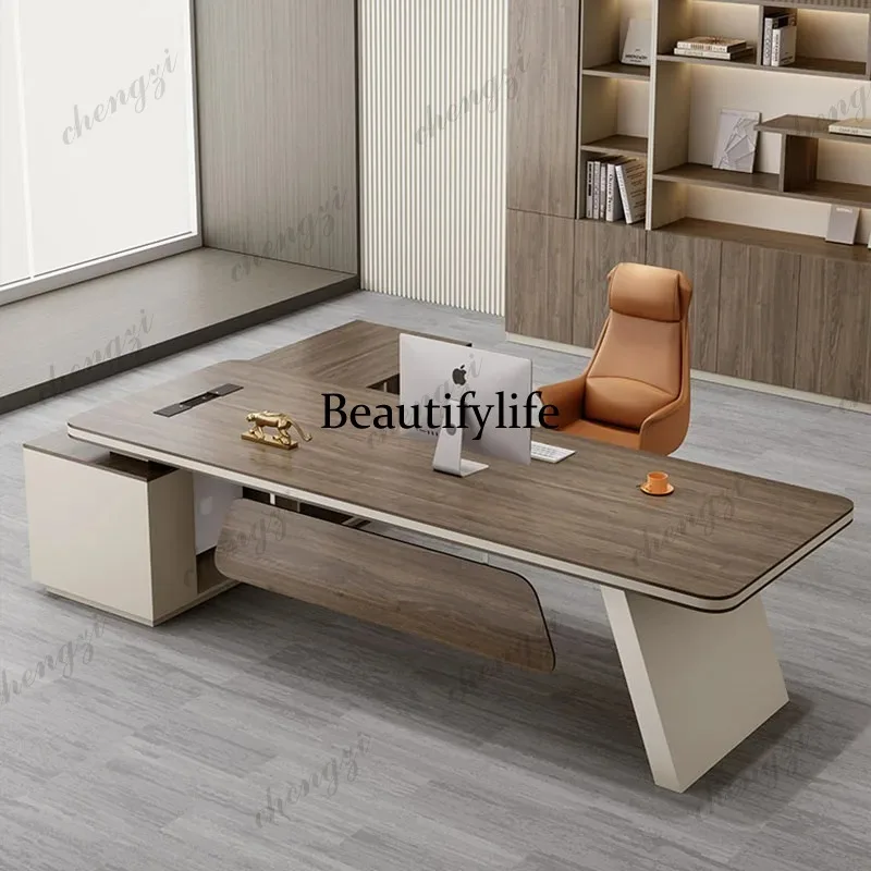 Z138 fashion creative office desk chinese big size salon events Save space office desk aesthetic escritorio oficina home decorat