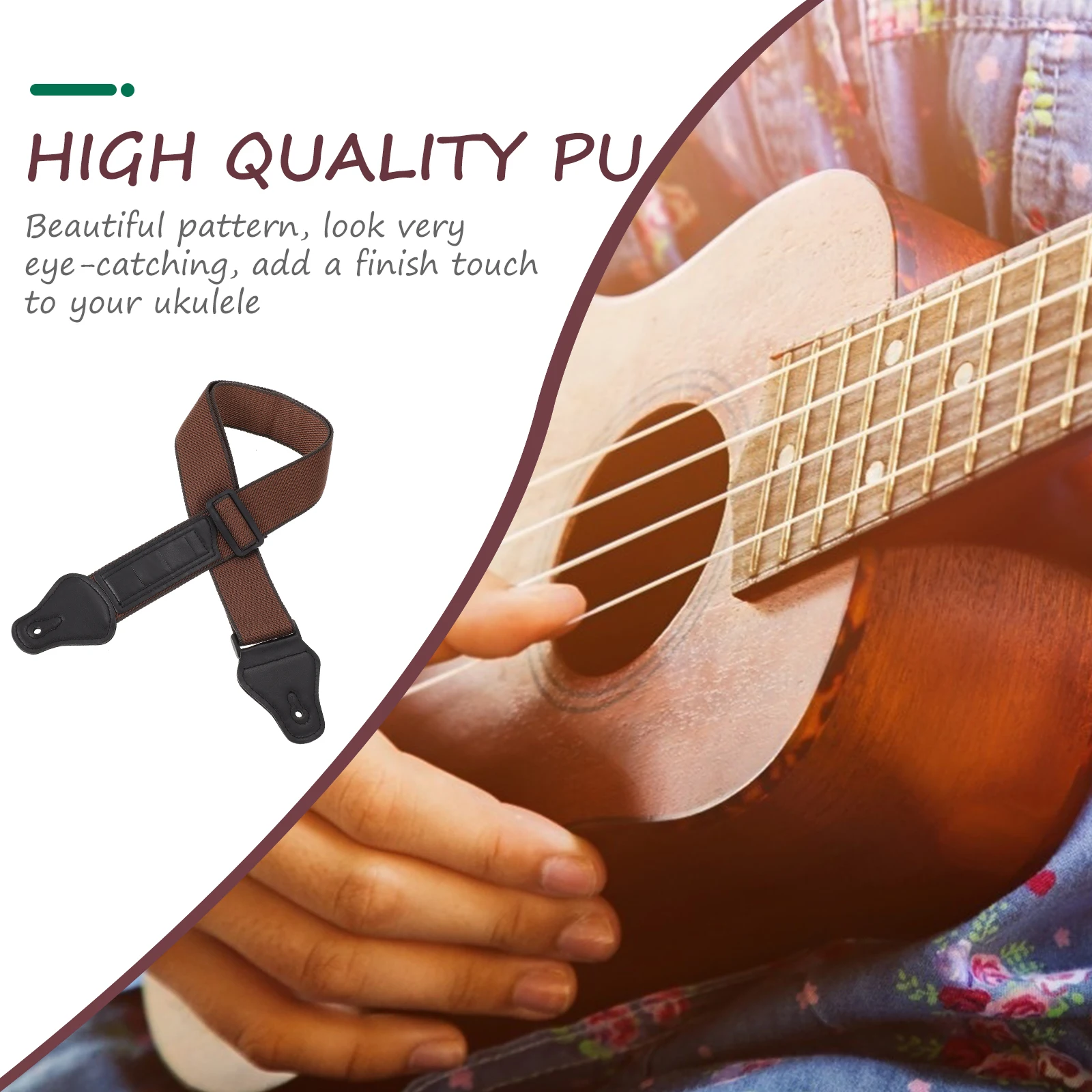 

1pc Electric Guitar Strap Premium Cotton Durable Adjustable Shoulder Belt for Bass Acoustic Japanese Neck Comfortable