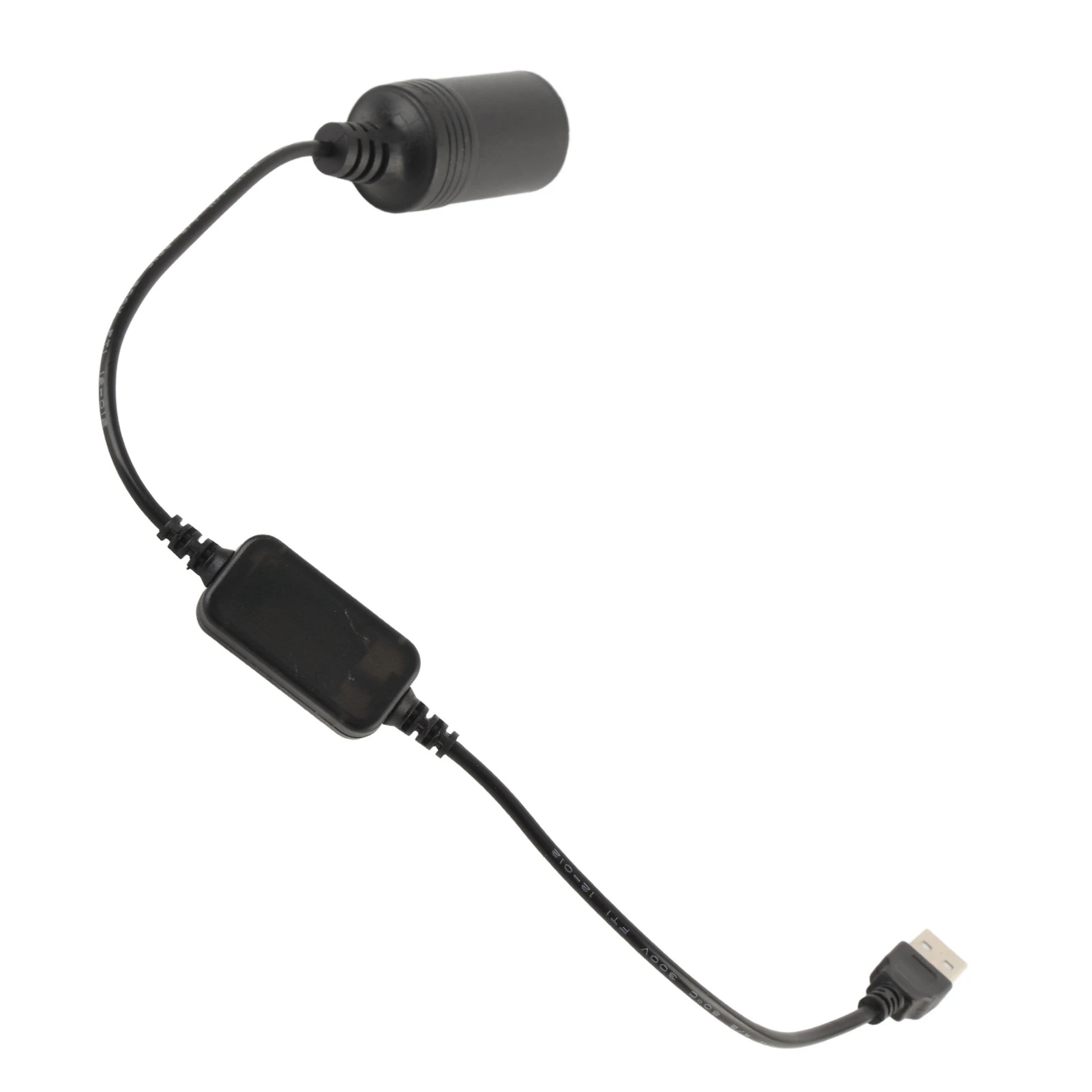 منفذ USB إلى 12 فولت مقبس ولاعة السجائر للسيارة محول أنثى سلك محول منفذ USB إلى مقبس ولاعة السجائر في السيارة