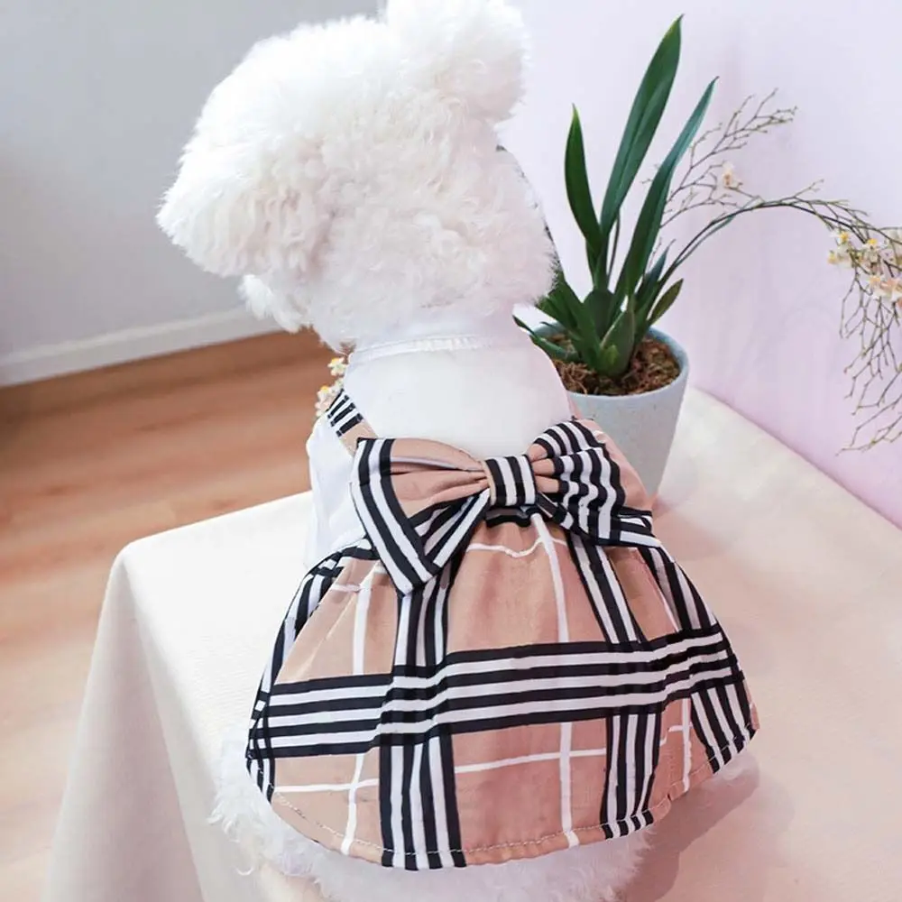 

Comfortable Black White Bowknot Chihuahua For Small Medium Dog Puppy Pet Supplies Dog Dress Puppy Clothes Dog Skirts