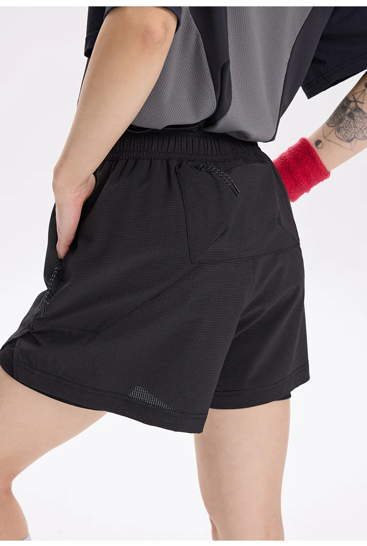 Unisex 2-in-1 Laufshorts Schnelltrocknend Fitness-Shorts Doppelschichtige Kompressions-Laufhose Sportliche Fitness-Jogging-Shorts – Detail 26