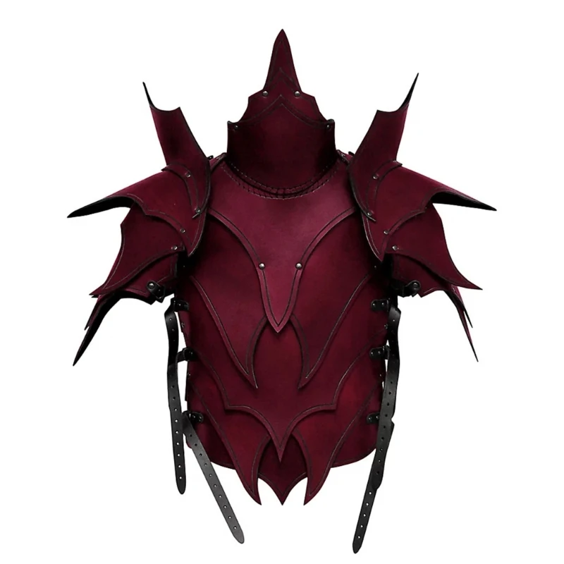 634C Mittelalterliche Lederbrustplatte Weste Ritter Cosplay Kostüme Rüstung Party Requisiten