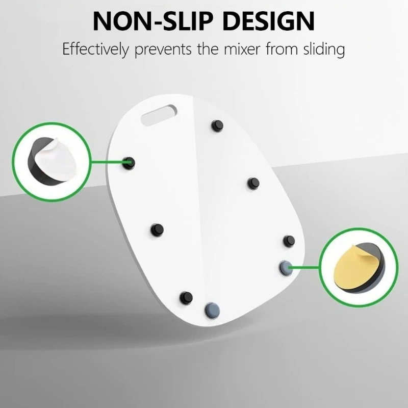 

Kitchen Gliding Board Nonslip Mat Moving Pad for TM5 TM6 Blender Gliders Effortless Moving Rolling Board Pad Protect Countertop
