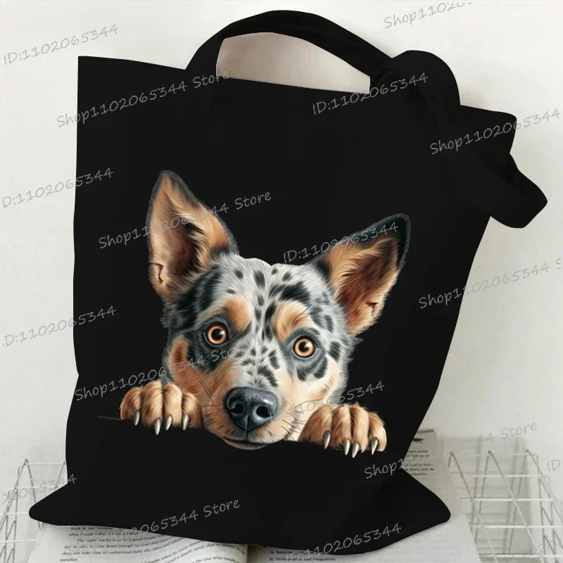 2024 New Women\'s 3D Anime Dog Handbags Funny Fashion Animal Dog Series Commuting Shoulder Bag Leisure Dog Lover Y2K Tote Bag