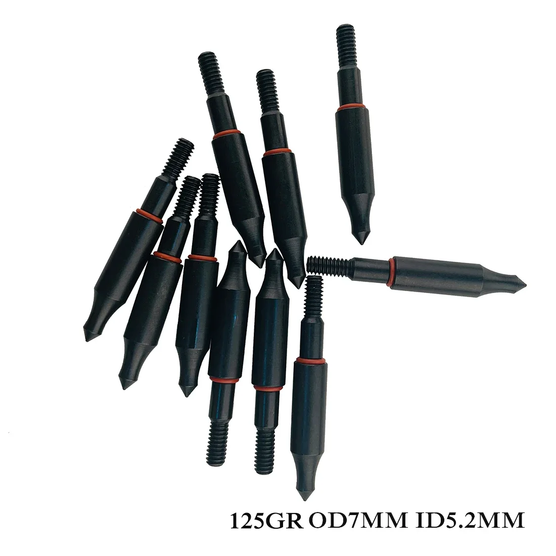 12PCS Bogenschießen 8-32/5-16/9-32/11-32 Pfeil Tipps 75 100 125 Grain Pfeilspitze carbon Welle Bogen Jagd Schießen