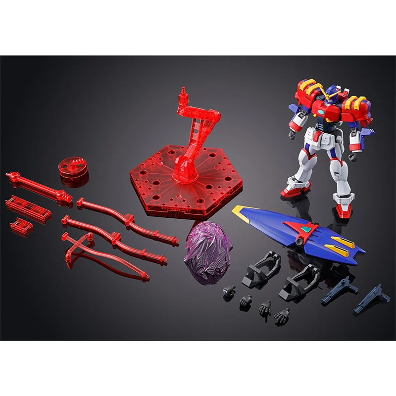 Bandai genuino HG 1/144 GF13-006NA GUNDAM MAXTER Anime figura de acción Robot coleccionable montaje modelo juguete ornamento regalo niños