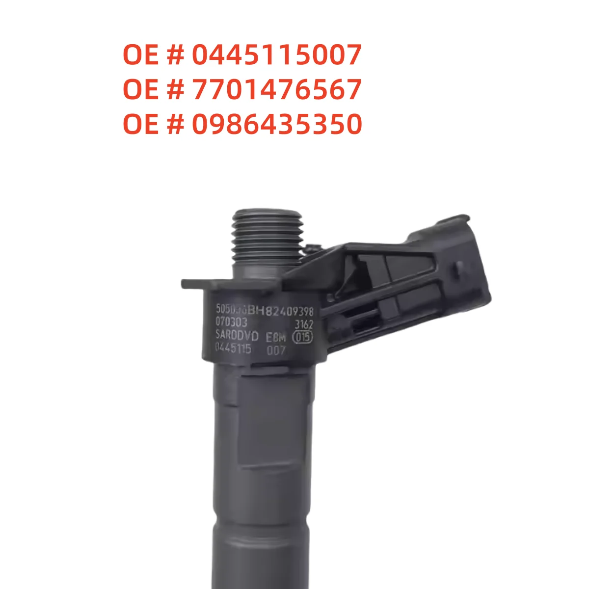 

High quality 0445115007 7701476567 0986435350 Diesel Common Rail Fuel Injector for Renault