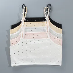 3Pcs/lot Children's Breast Care Girl Bra puberty 8-14 Years Hipster Cotton Teens Teenage Underwear Summer Kids Vest