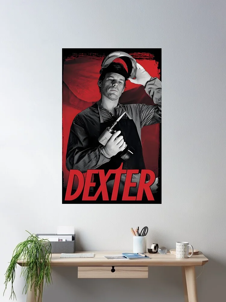 Dexter TV Series, Art Print Silk Poster Home Wall Decor