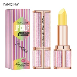 YANQINA Color Changing Lipstick Nutritious Carrot Extracts Lip Balm Waterproof Lips Makeup Care Moisturizer Cosmetics Lipbalm