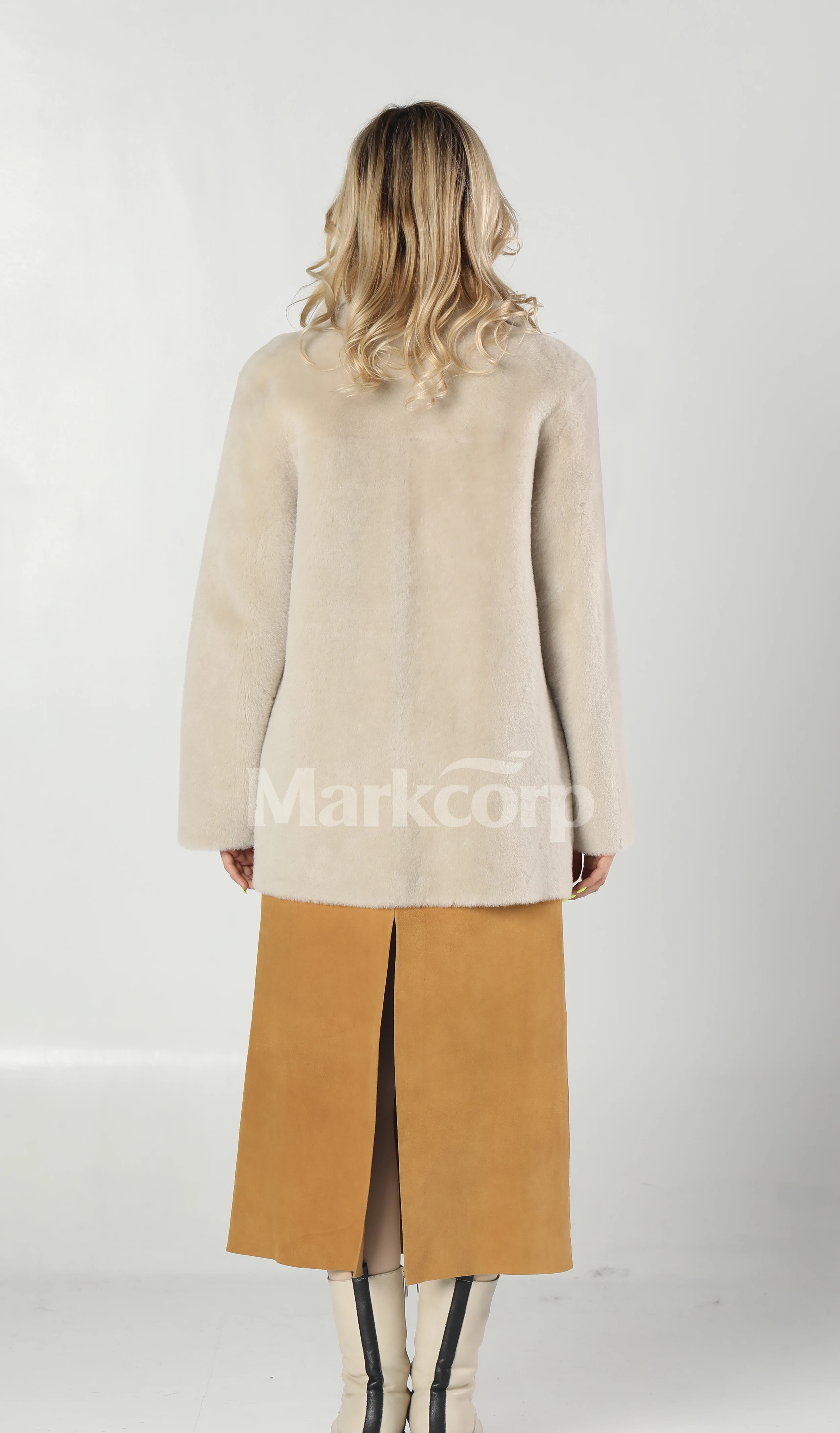 【Markcorp】ميرينو فرو خروف حقيقي من الفرو العتيق العصري