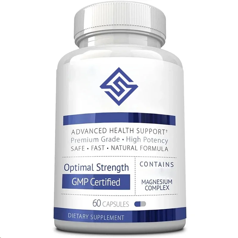 

Glycine Magnesium Mixture, L-theanine 200mg-60 Capsules