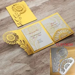 Matryce do cięcia metalu szablony kwiat dla DIY Album Scrapbooking Stamp karta papierowa tłoczenie 2022 nowy Die Cut