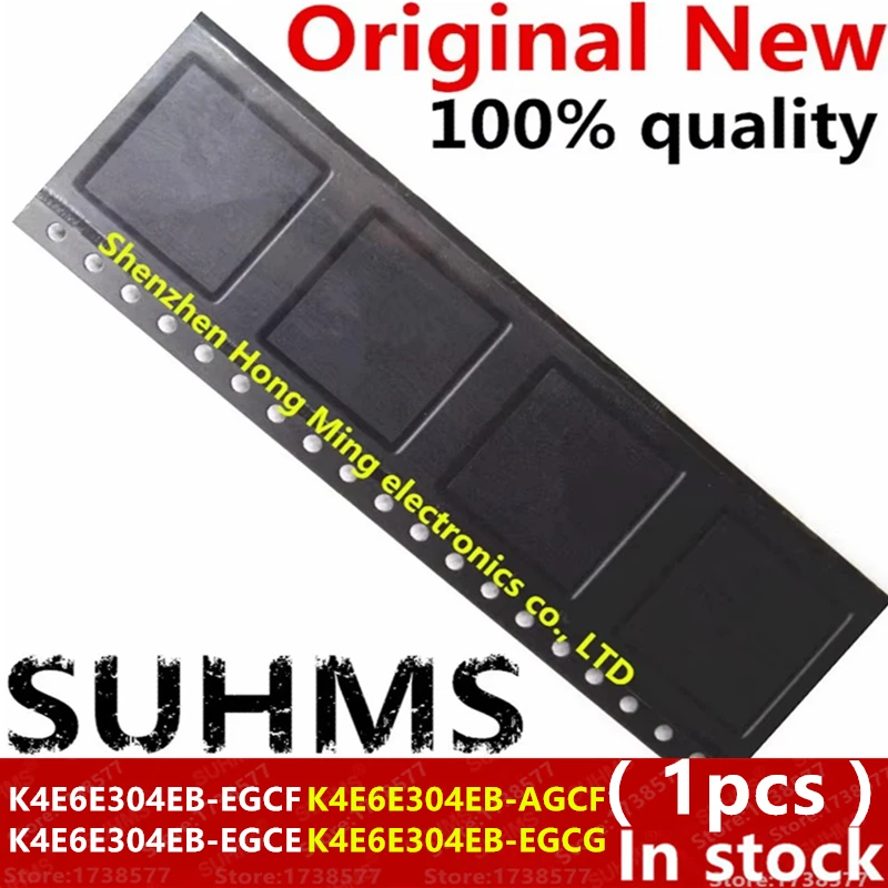 (1piece)100% New K4E6E304EB-EGCF K4E6E304EB-EGCG K4E6E304EB-EGCE K4E6E304EB-AGCF BGA Chipset