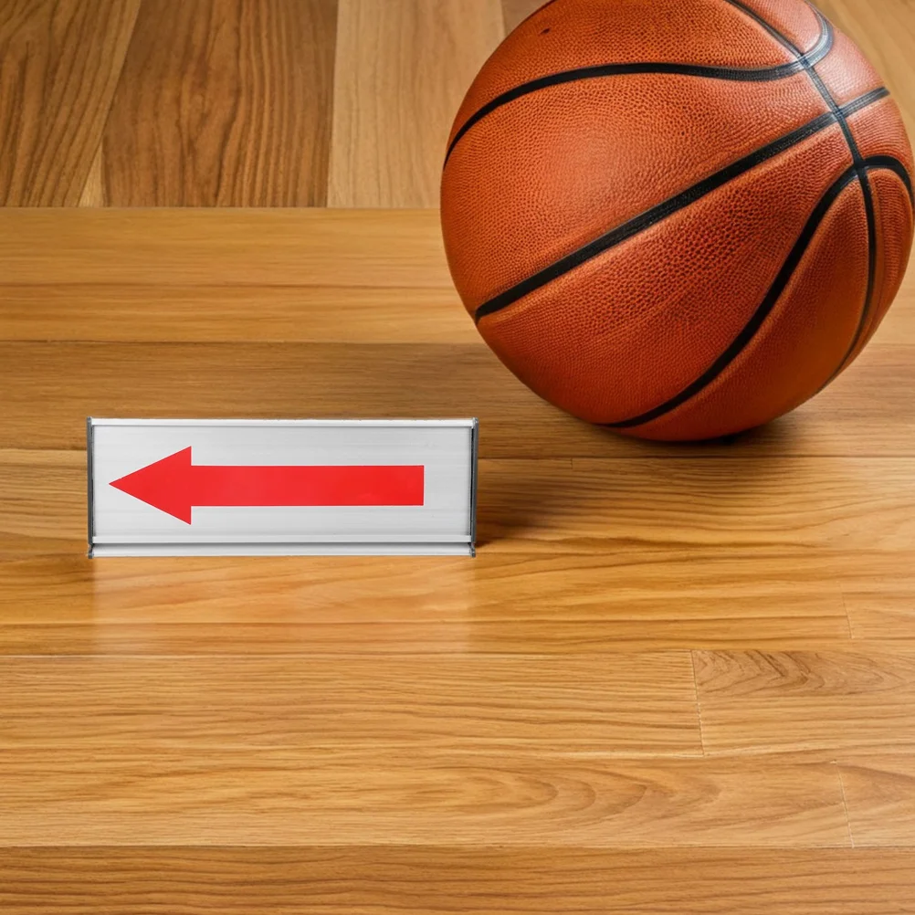 1 set 1 set scheda convertitore basket indicatore di servizio in lega di alluminio pannello di inversione di direzione della freccia per competizioni di arbitri