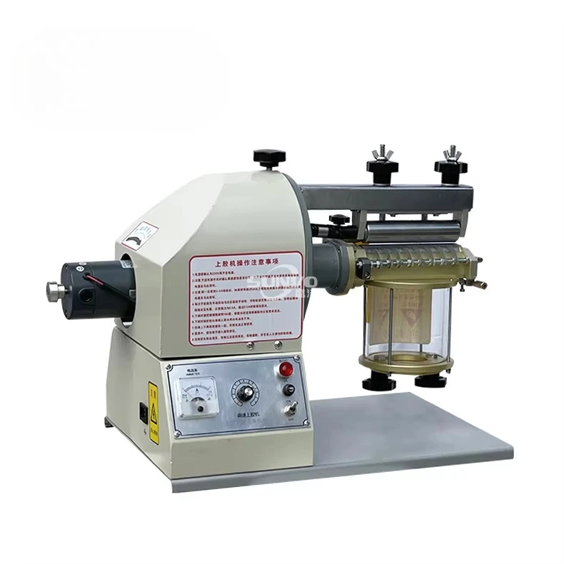 

Желтая клейкая машина для нанесения клея из искусственной кожи, настольное стекло, упаковочная машина для клея из ЭВА, машина для покрытия кожи