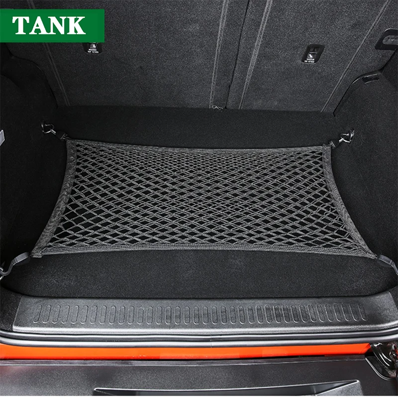 For GWM Great Wall Tank 300 Tank 400 Trunk Luggage Net Tail Box Double-layer High Elastic Vertical Net Interior Accessories