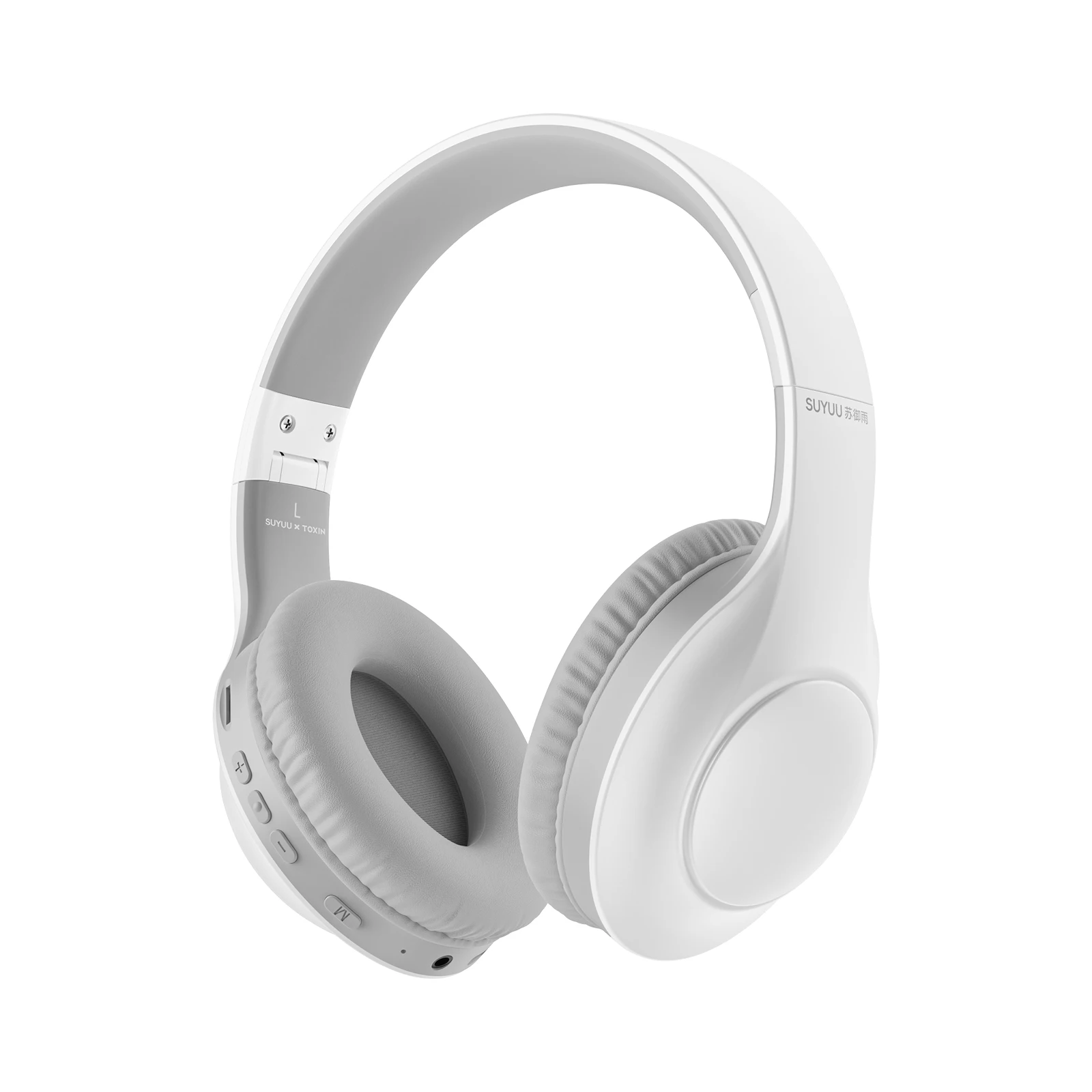 

TOXIN Bluetooth 5.3 Headsets Gaming Headphones Dual Mode Wireless Earphones Foldable Noise Reduction Music Headsets