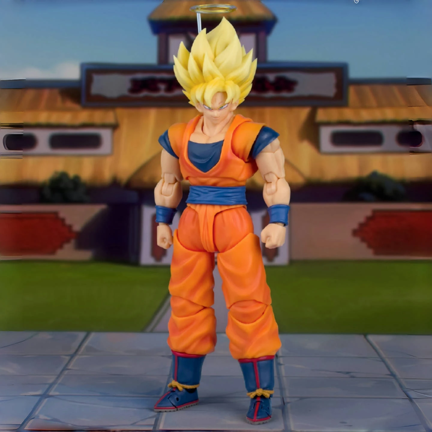 Na Stanie Wieczny Mistrz Sztuk Walki Powrót Wojownika z Drugiego Światu Goku 3.0 Figurka Kolekcjonerska Prezent